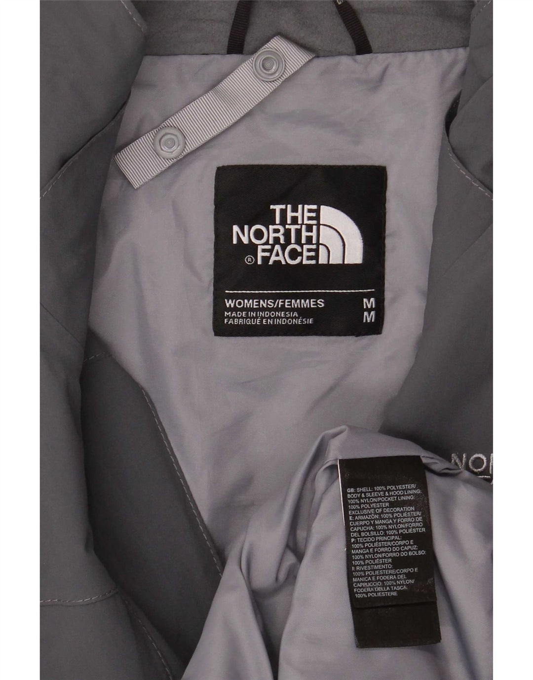 Damska kurtka wiatrówka The North Face Dryvent UK 14, średnioszara