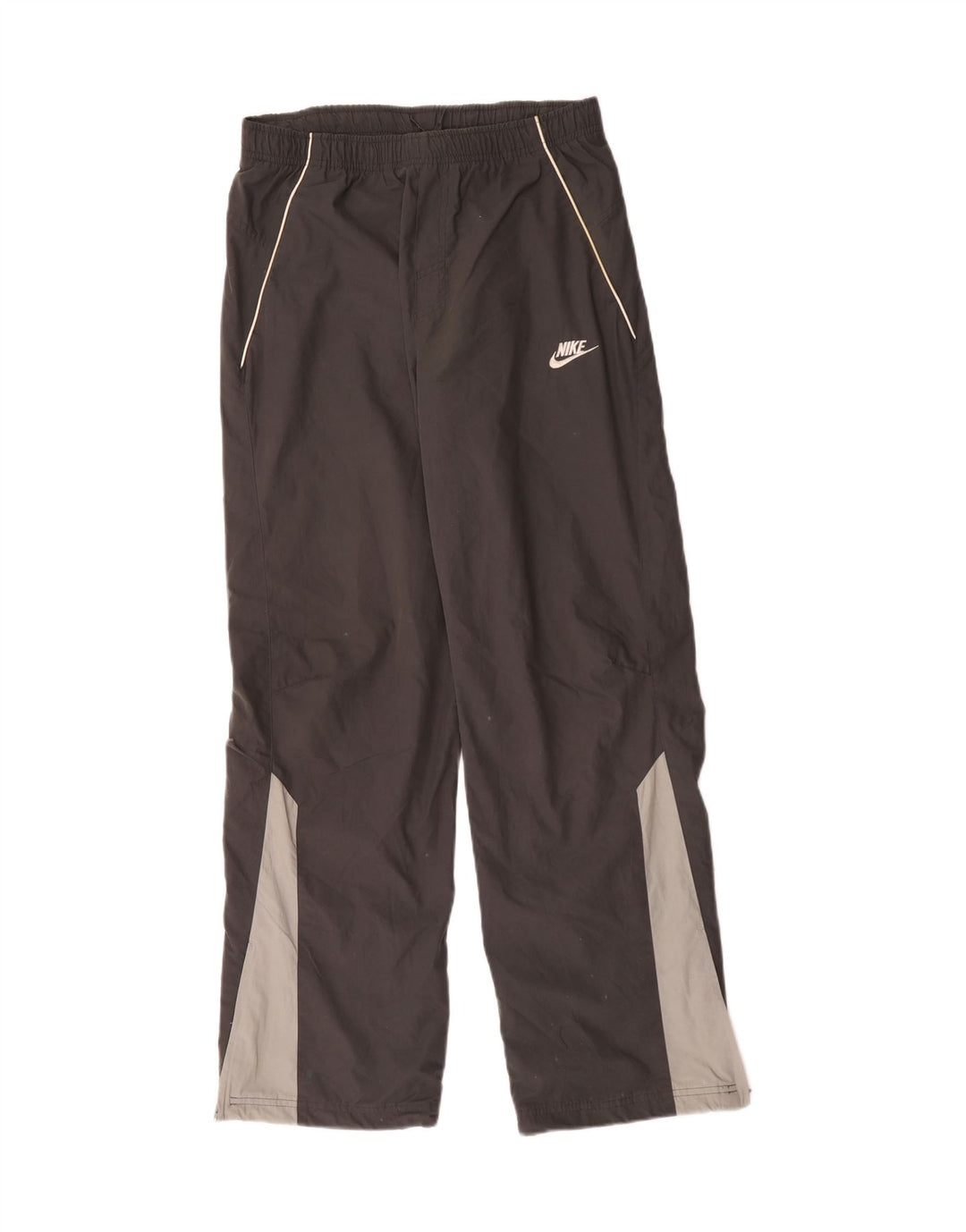 Wodoodporne spodnie chłopięce Nike 13-14 lat XL, szary, kolorowy poliester
