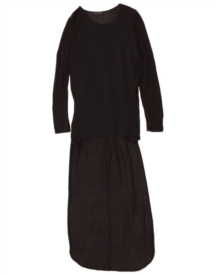 Damska sukienka sweterkowa Zara UK 8 Small Black