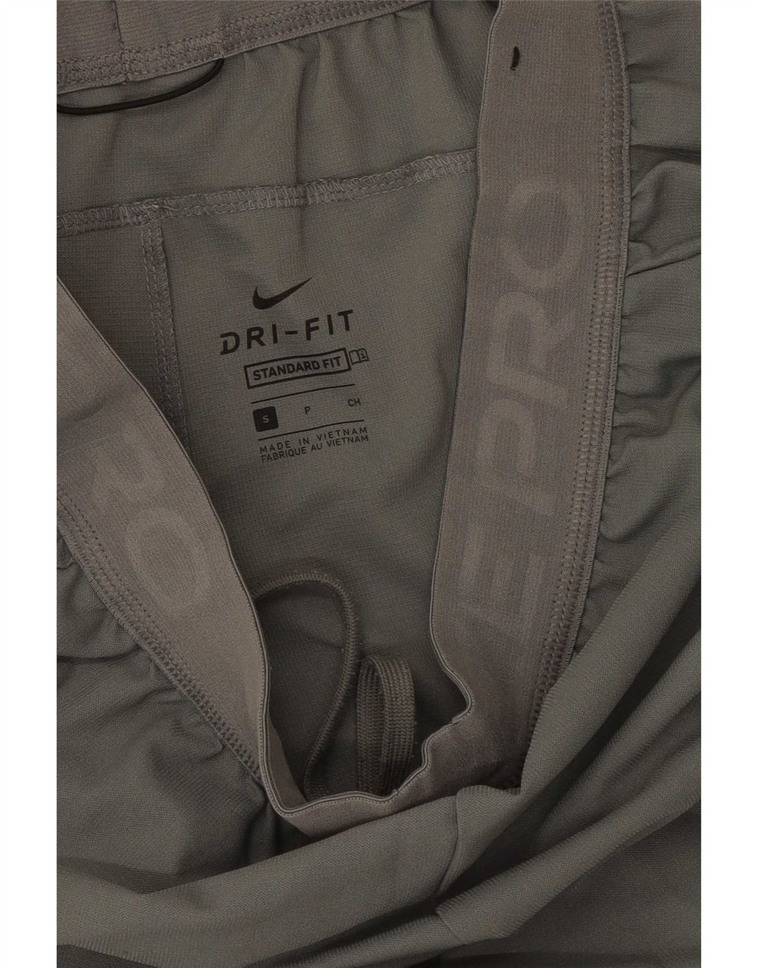Męskie spodenki sportowe Nike Dri Fit Graphic Standard, małe, khaki, poliester