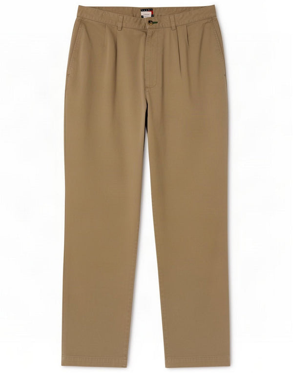 Tommy Hilfiger Męskie spodnie Chino Pegged W36 L32 Beżowa bawełna