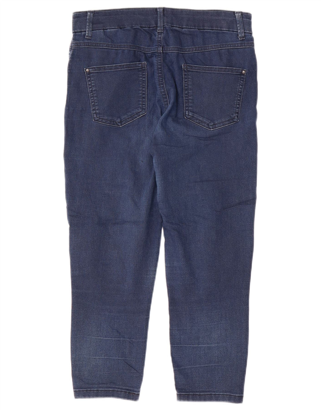 Marks & Spencer Krótkie jeansy damskie UK 12 Medium W30 L21 Niebieskie bawełniane