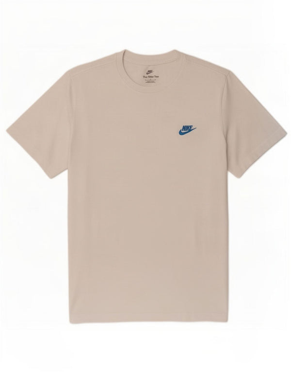 Męski T-shirt Nike, duży, biały, bawełniany