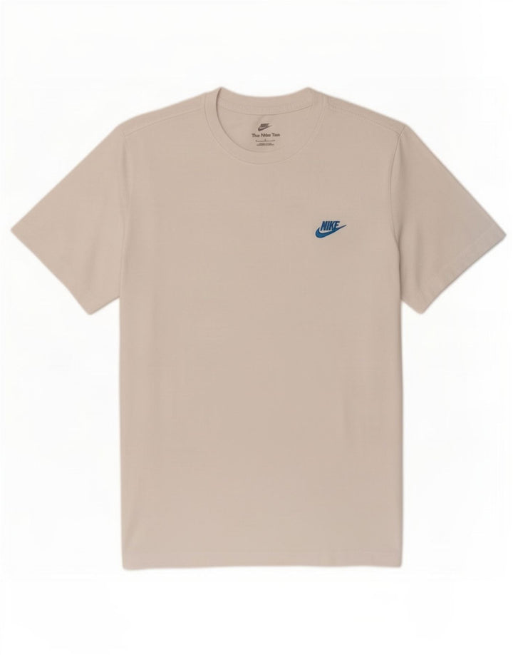 Męski T-shirt Nike, duży, biały, bawełniany