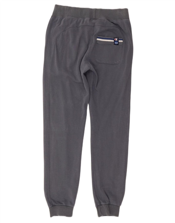 Spodnie dresowe damskie Champion Joggers UK 16, duże niebieskie