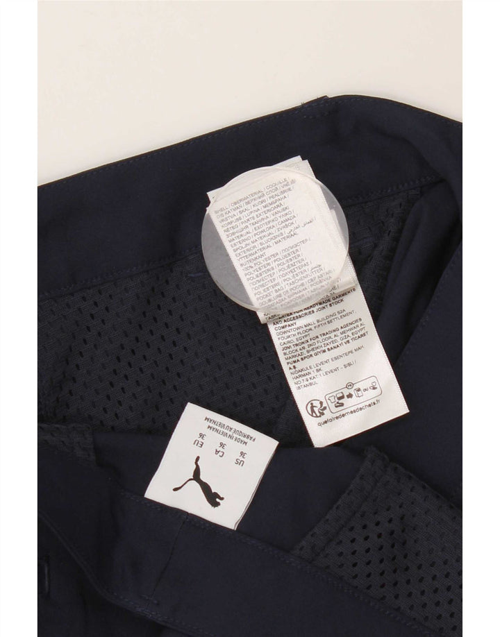 Męskie spodenki Chino Puma W36, duże, granatowe, poliestrowe