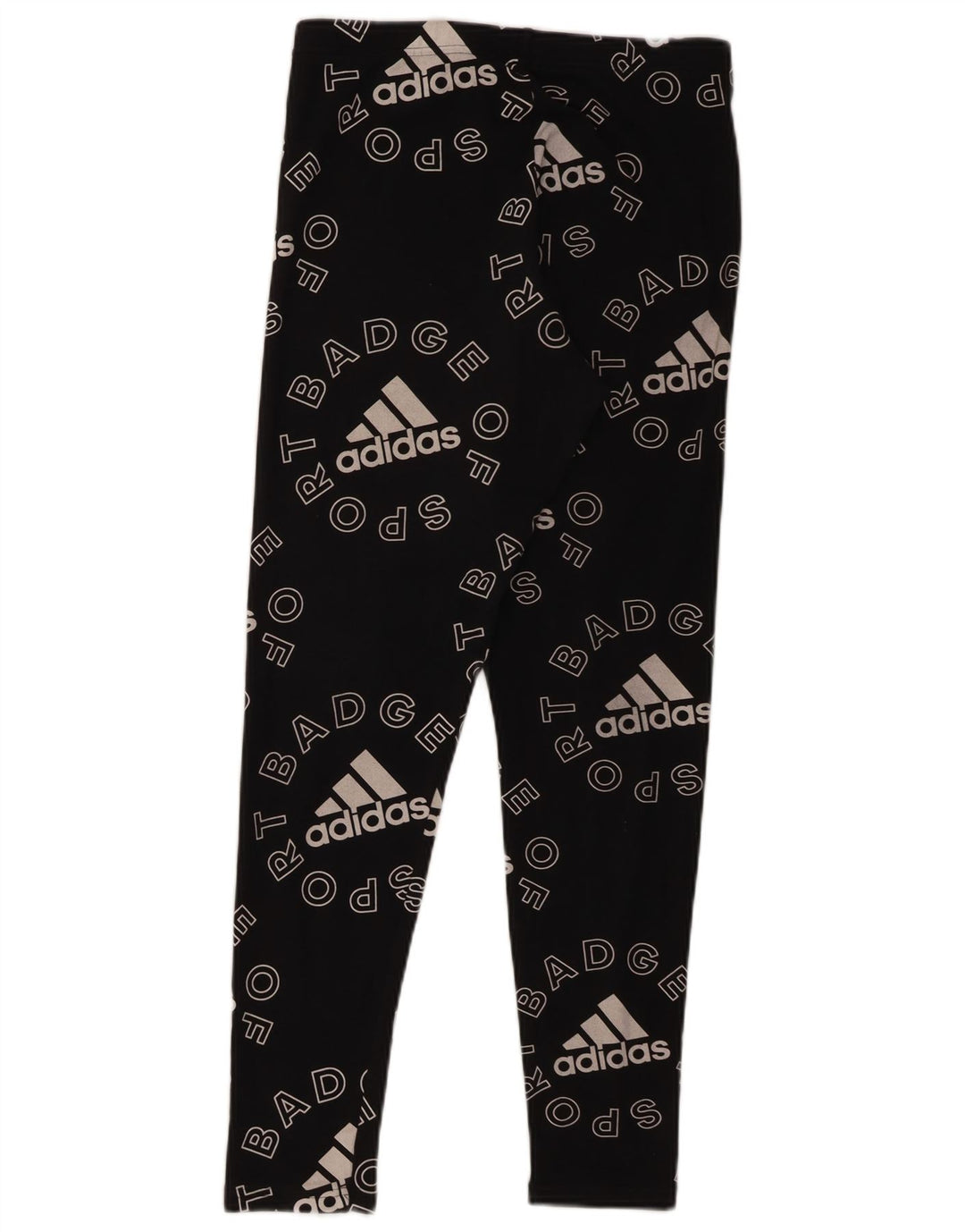 Damskie legginsy Adidas Graphic UK 12/14 Medium Black
