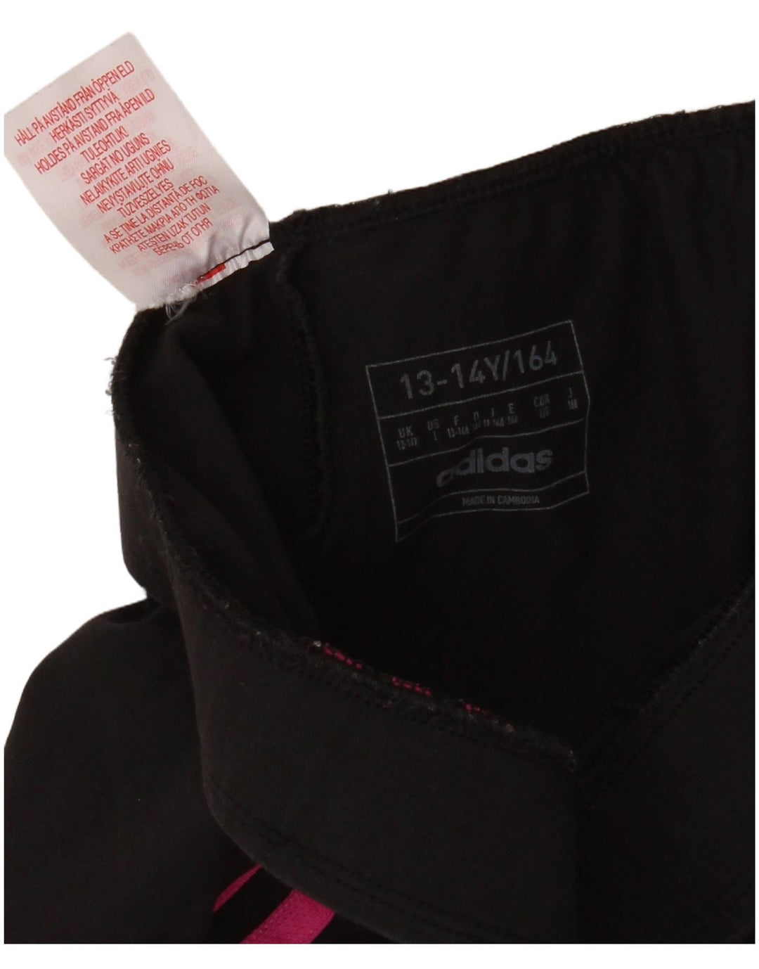 Legginsy ADIDAS dziewczęce 13-14 lat czarne
