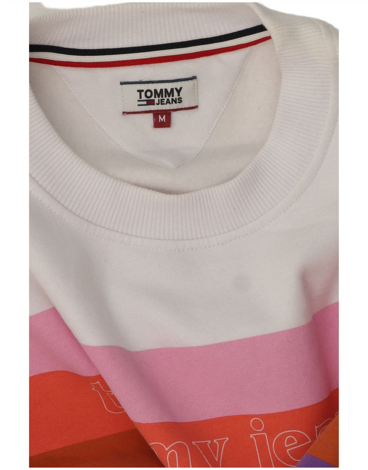 Damska bluza z grafiką Tommy Hilfiger UK 14, średnia biel