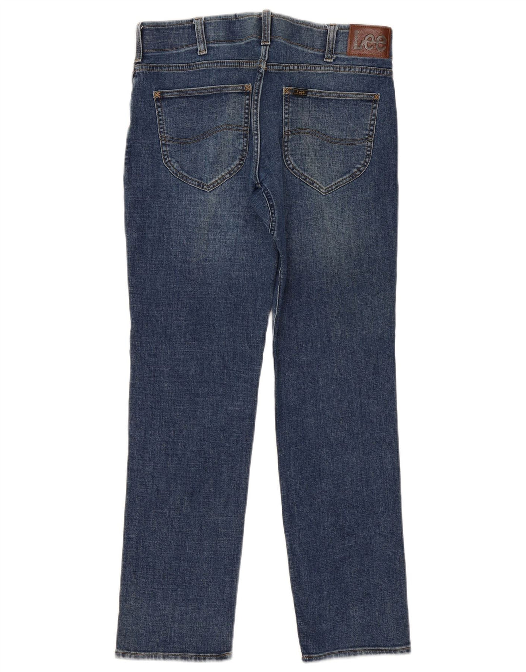 Męskie jeansy Lee Straight Tapered W34 L31 Niebieskie