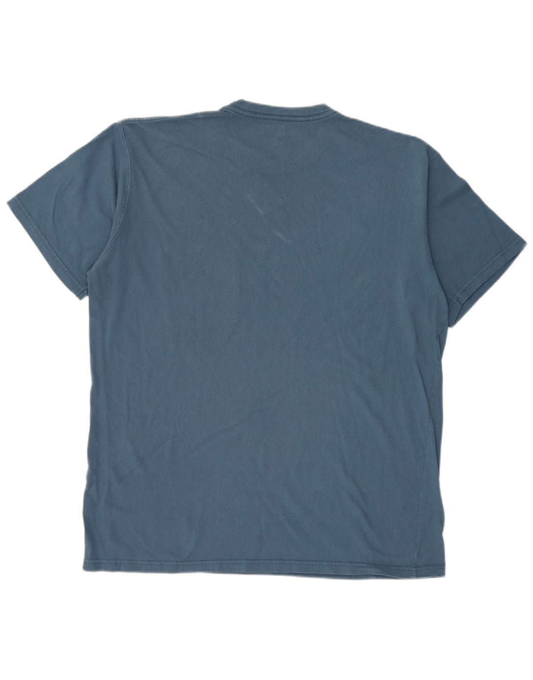 T-shirt męski Russell Athletic, duży, niebieski, bawełniany