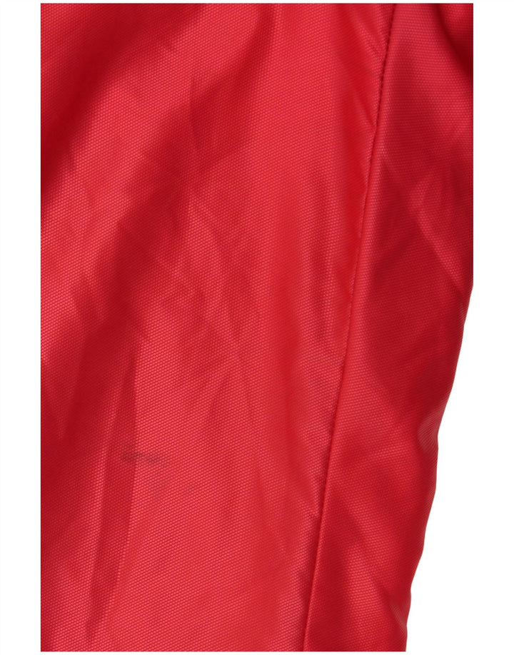 Damski kombinezon narciarski Fila z kapturem IT 46, duży, czerwony, geometryczny poliamid