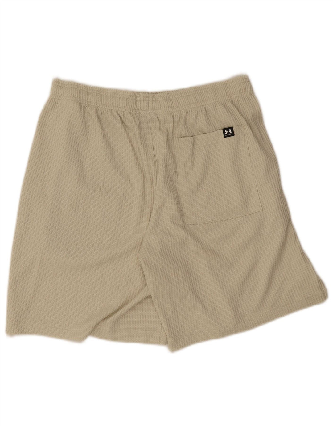 Męskie spodenki sportowe Under Armour, duże, beżowe, z poliestru