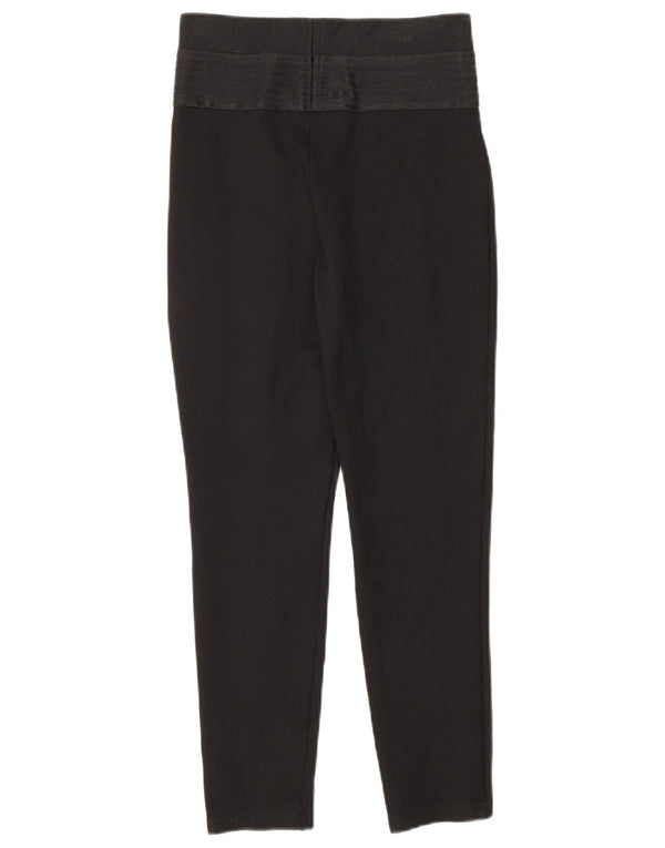 Damskie legginsy Zara Crop UK 8 Small Black w jodełkę