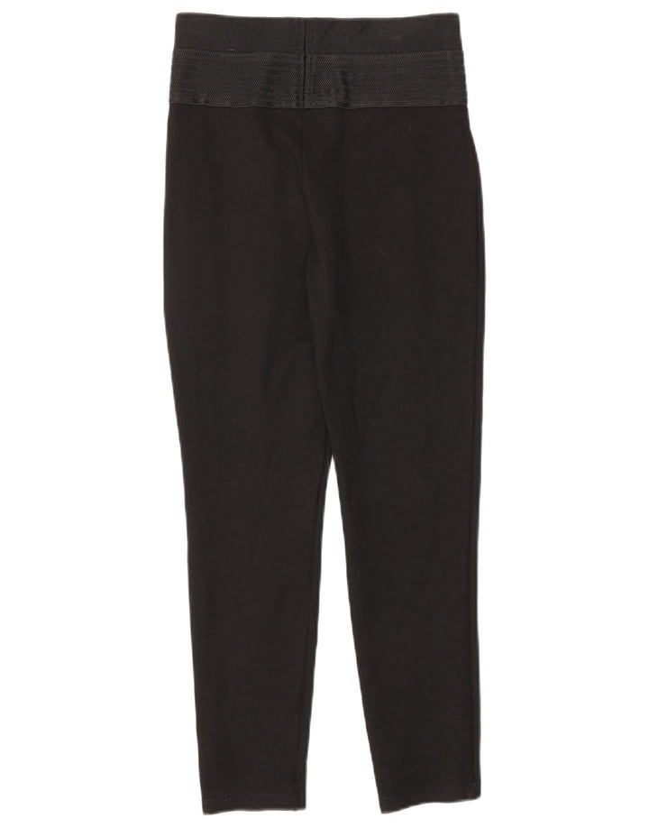 Damskie legginsy Zara Crop UK 8 Small Black w jodełkę