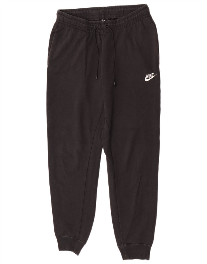 Męskie spodnie dresowe Nike, małe, czarne, bawełniane