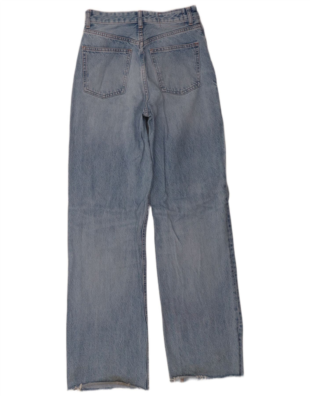 Damskie jeansy Bootcut z wysokim stanem Zara EU 38 Small W28 L33 Niebieskie bawełniane