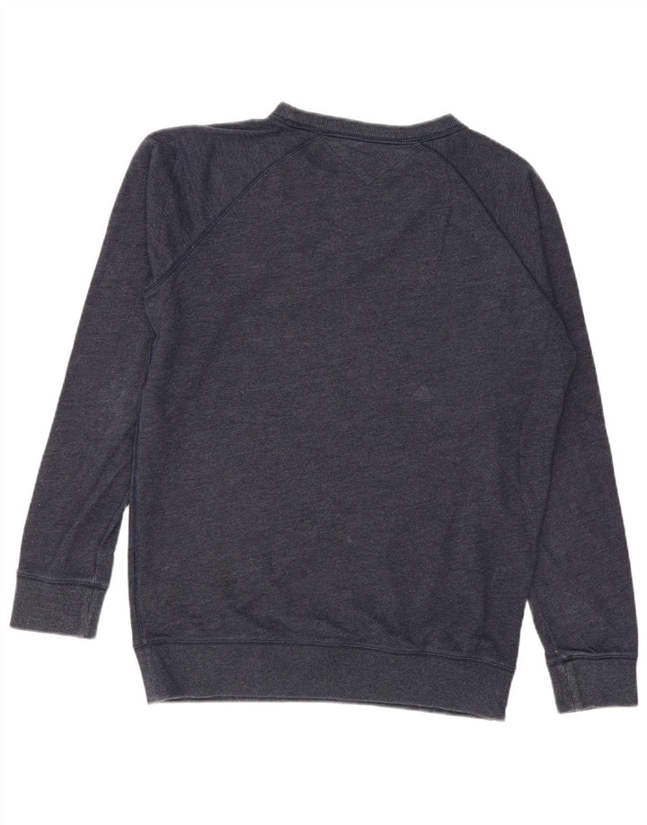 Męska bluza dresowa Tommy Hilfiger o regularnym kroju, średnia, granatowa, bawełniana