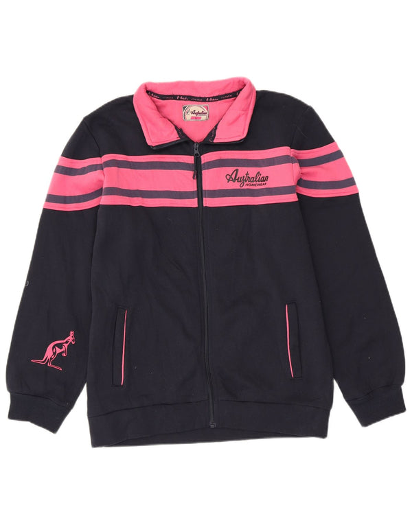 Damska kurtka dresowa AUSTRALIAN L'ALPINA UK 16, duża, granatowa