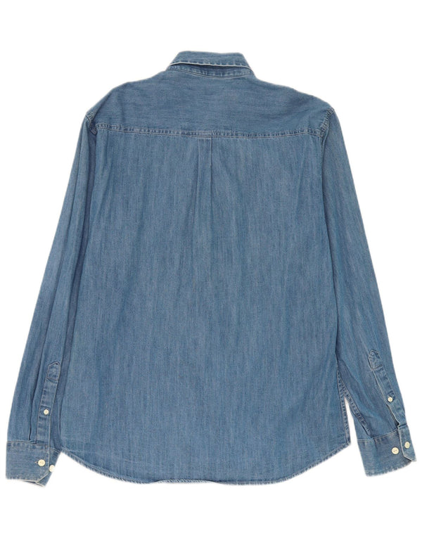 Męska koszula dżinsowa Jack & Jones XL, niebieska, bawełniana