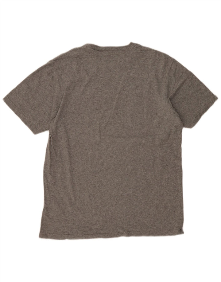 T-shirt męski Eddie Bauer, duży, szary, bawełniany