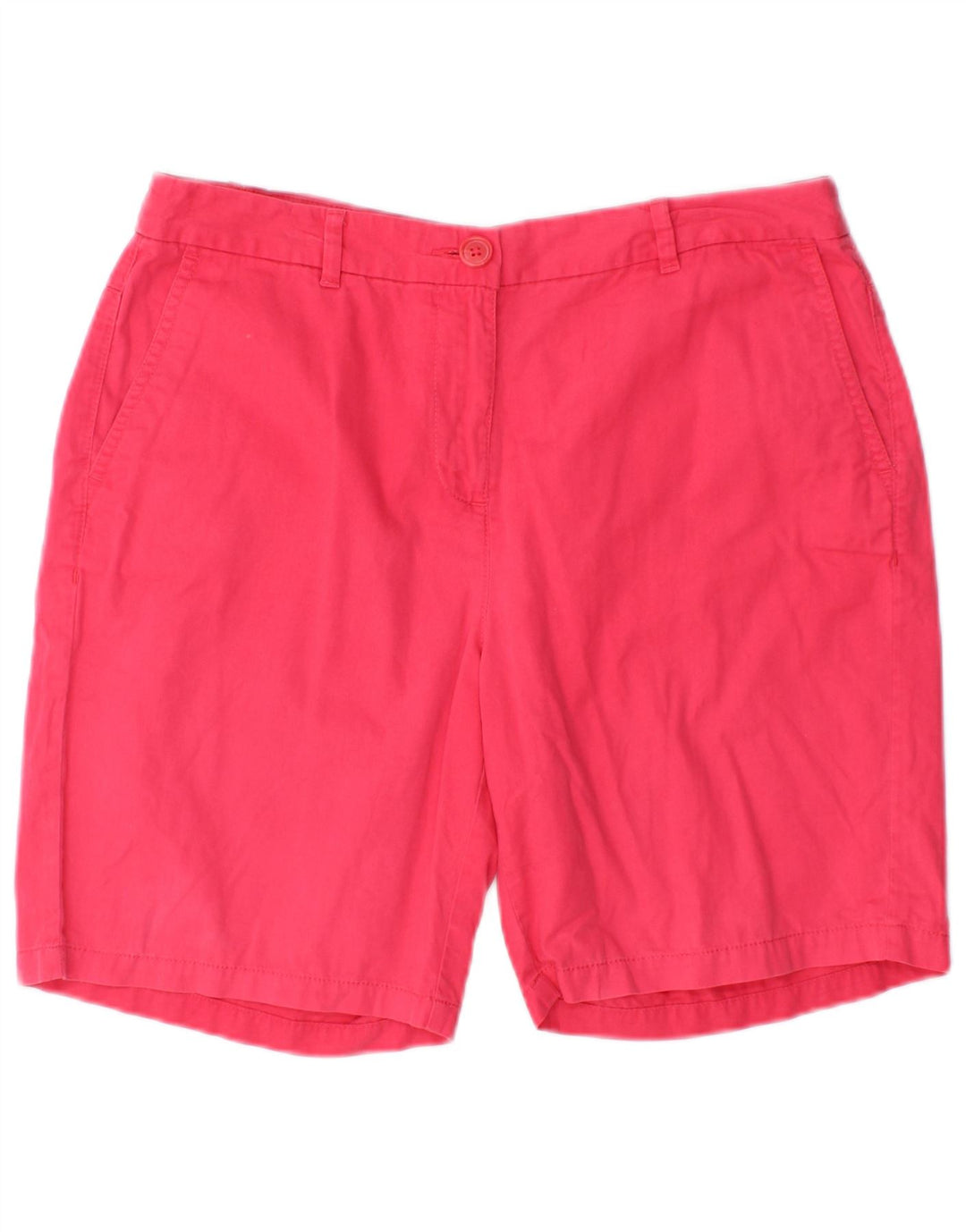 Marks & Spencer Damskie spodenki Chino UK 12 Medium W30 Różowa bawełna
