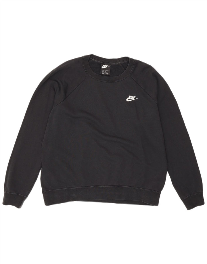 Bluza męska Nike, duża, czarna, bawełniana