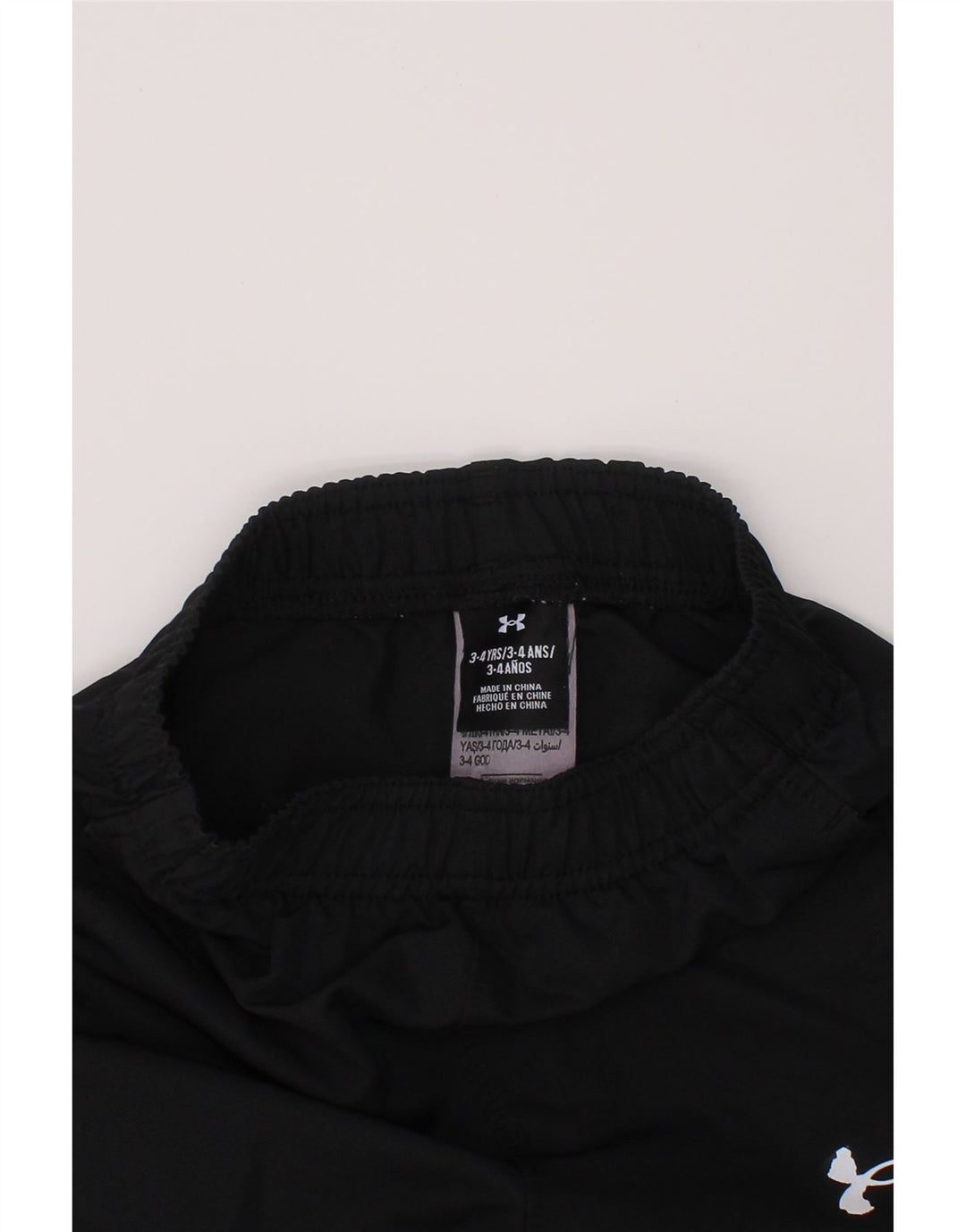 Chłopięce spodnie dresowe UNDER ARMOUR z grafiką, 3-4 lata, czarne