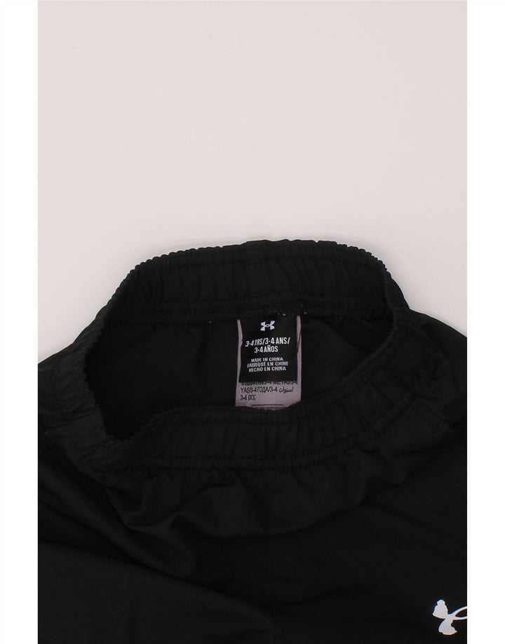Chłopięce spodnie dresowe UNDER ARMOUR z grafiką, 3-4 lata, czarne