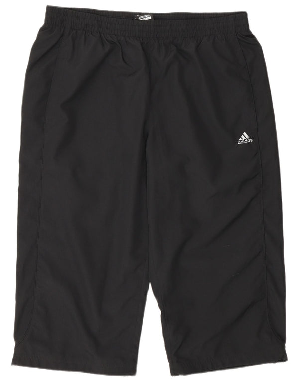 Adidas Mens Clima 365 Capri Tracksuit Trousers XL  Black