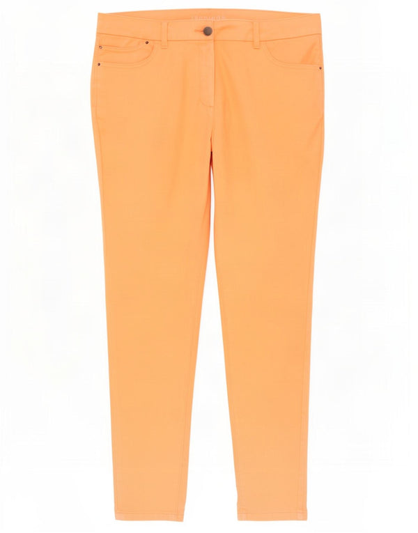 Spodnie damskie Marks & Spencer Skinny UK 20 2XL W38 L30 Pomarańczowe