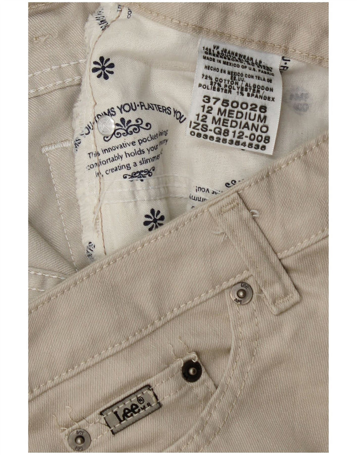 Damskie szorty LEE US 12 Large W32, beżowa bawełna