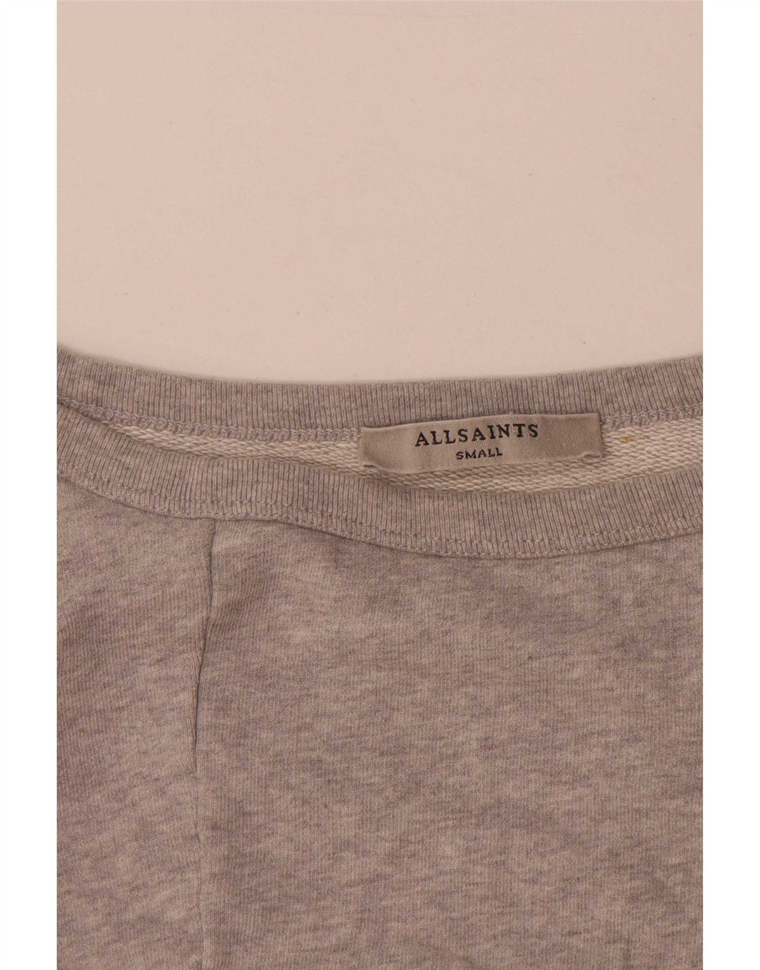 Damska bluza oversize All Saints UK 10, mała, szara bawełna