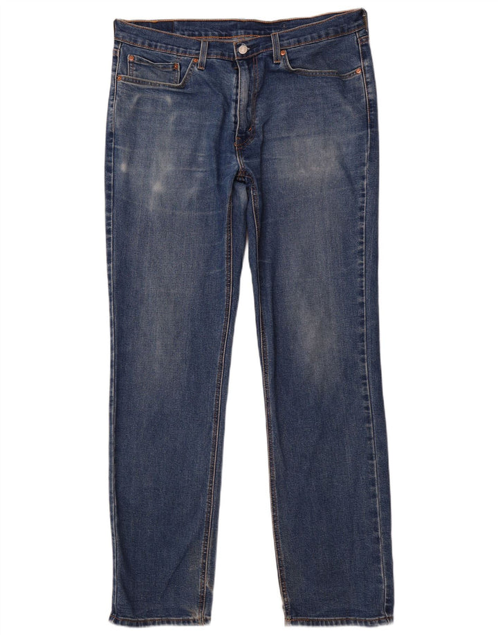 Męskie jeansy LEVI'S 541 zwężane W34 L34 niebieska bawełna