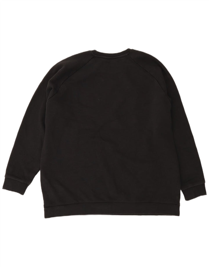 Bluza męska ADIDAS, sweter 2XL, czarna, bawełniana