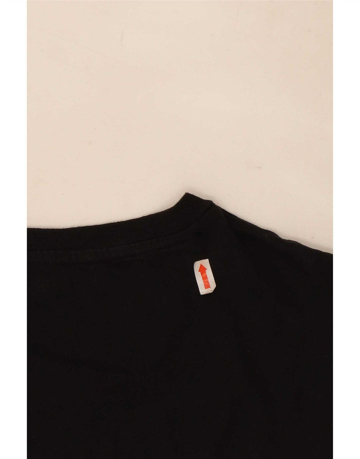 Adidas Męski T-shirt Top Duży Czarny