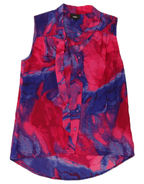 Damska bluzka koszulowa oversize MOSSIMO o długim kroju UK 6 XS, wielokolorowa