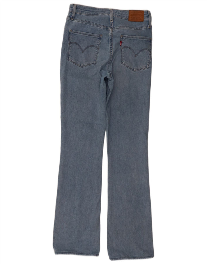 Damskie jeansy Levi's 725 z wysokim stanem Bootcut W27 L30 niebieskie
