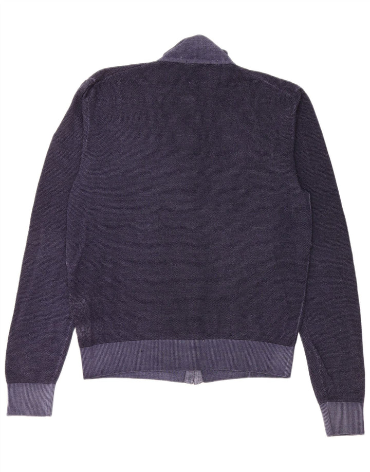 Damski sweter rozpinany Sun68 UK 20 2XL Granatowa wełna