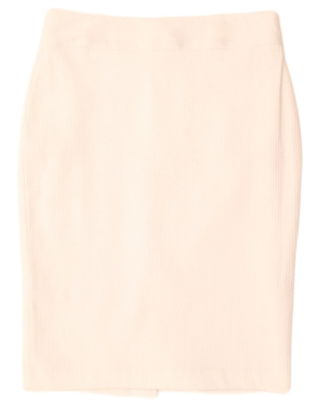 Marks & Spencer Damska spódnica ołówkowa UK 10 Small W30 Biały poliester