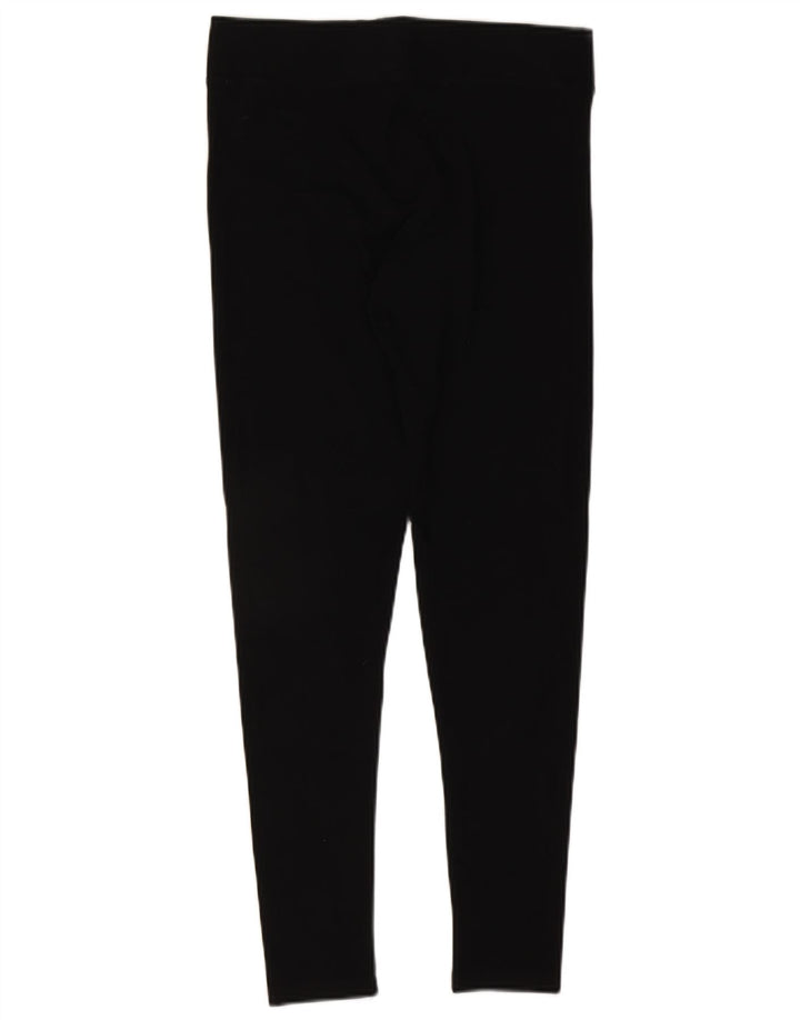 Legginsy damskie Marks & Spencer UK 12, średnie, czarne, bawełniane