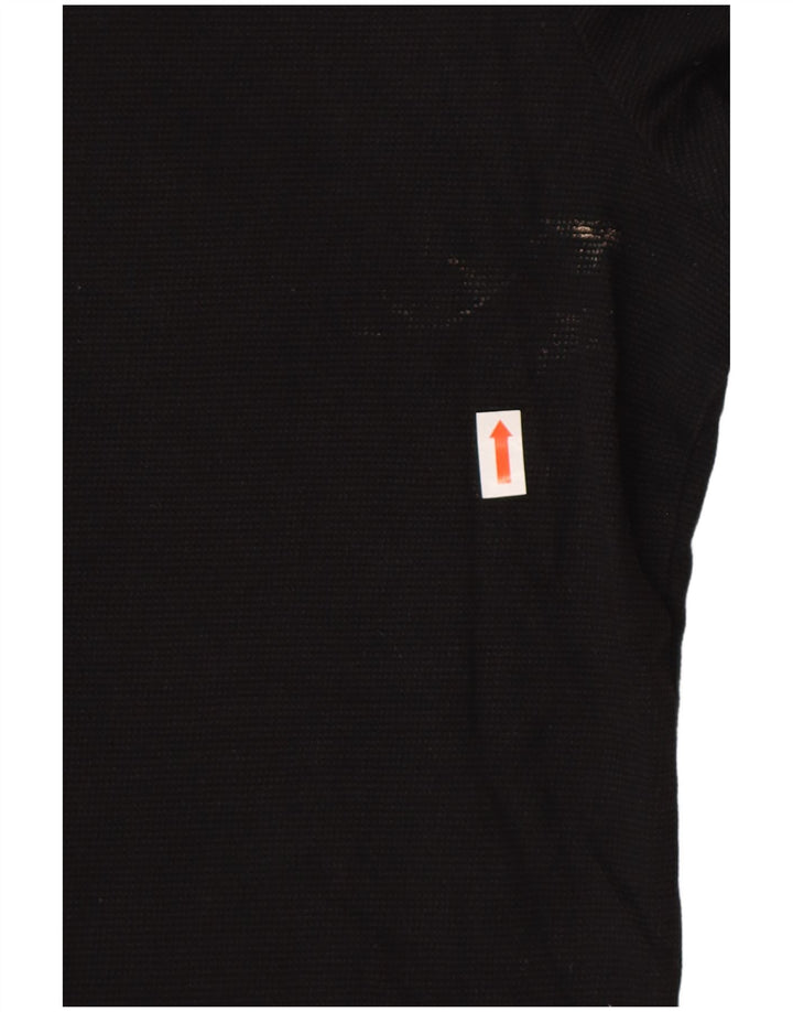 Męska koszulka polo Jack & Jones, średnia czarna, bawełniana