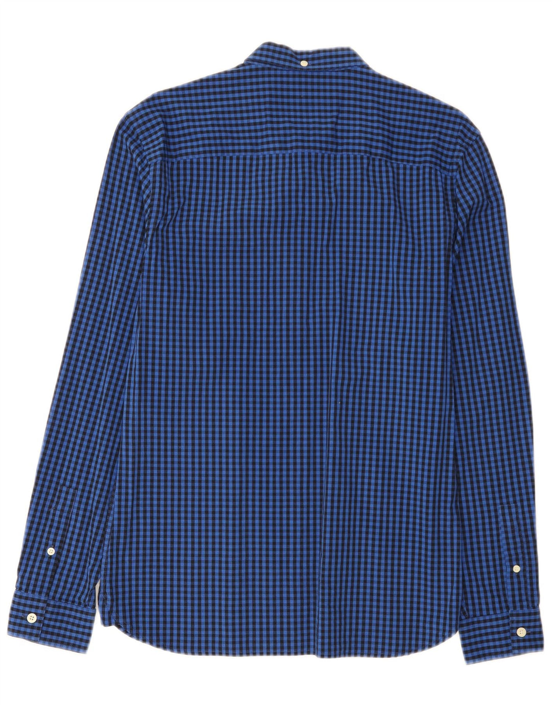Męska koszula o dopasowanym kroju Lyle & Scott, bawełniana w kratkę, w kolorze średniego błękitu