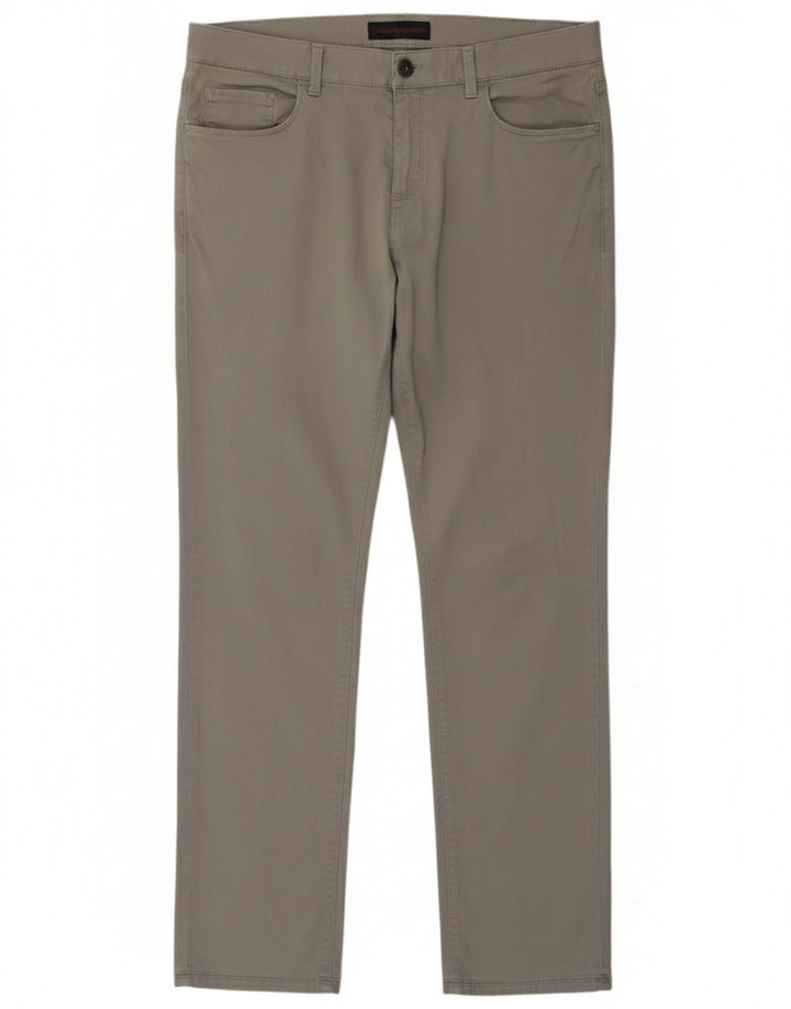 Damskie spodnie typu slim casual Trussardi W37 L31 szare