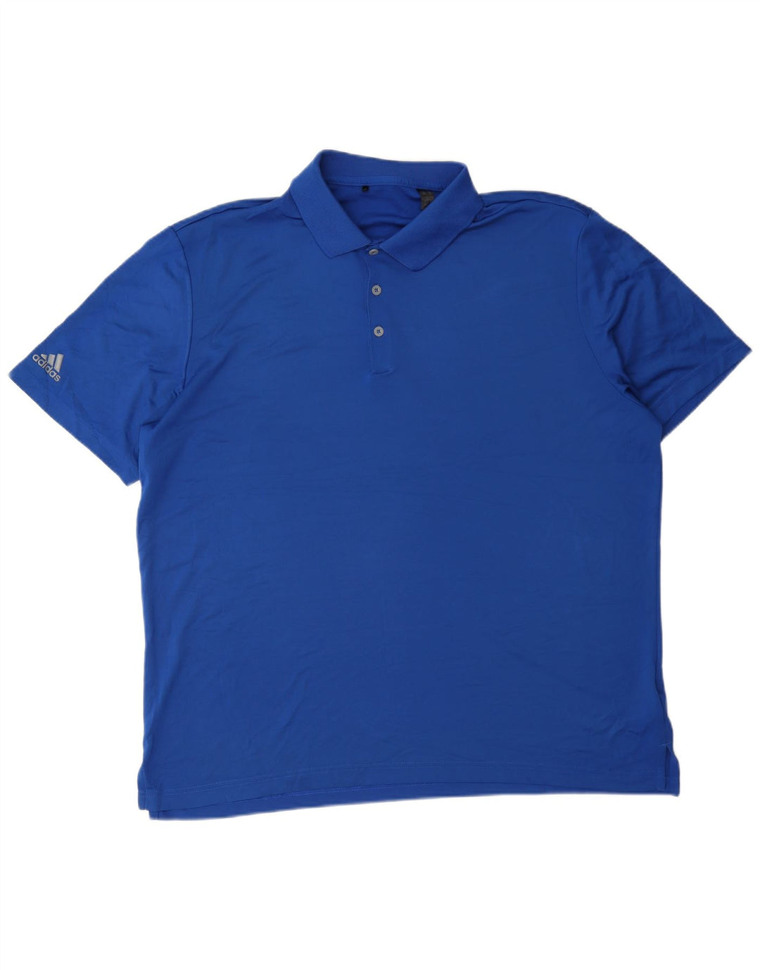 Męska koszulka polo Adidas XL, niebieska, poliestrowa