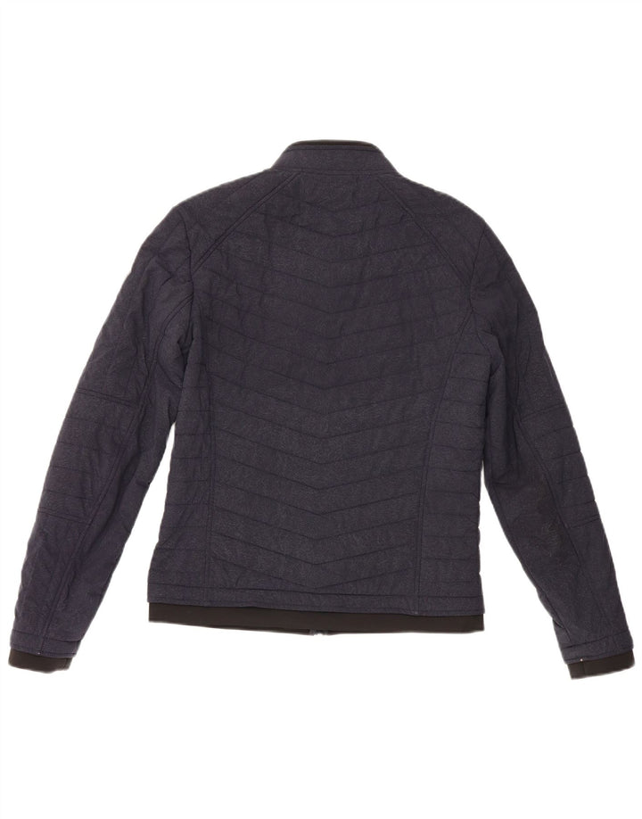 Męska ocieplana kurtka Guess UK 36, mała, granatowa