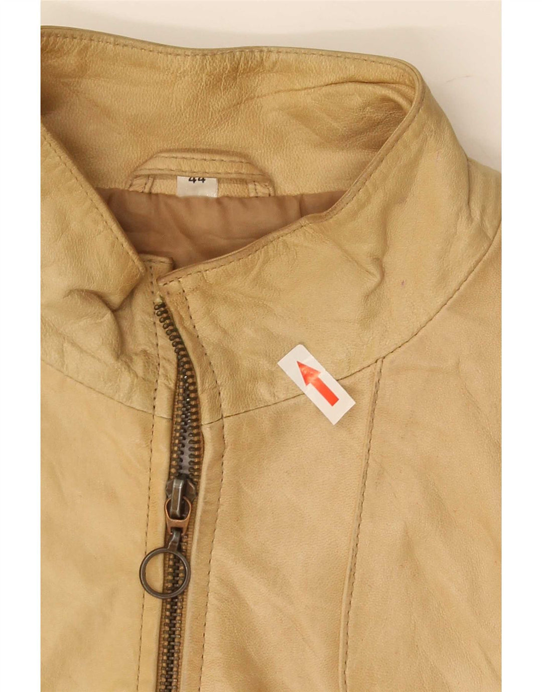 Conbipel Damska Kurtka Skórzana IT 44 Średni Beż