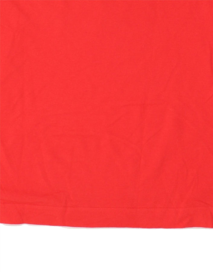 KAPPA Mens Polo Shirt Medium Red Cotton | Vintage Kappa | Thrift | Second-Hand Kappa | Used Clothing | Messina Hembry 