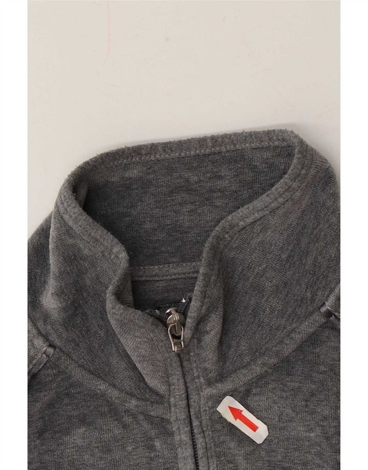 Kurtka damska Champion Heritage Fit Welurowa bluza dresowa UK 14 Medium Grey