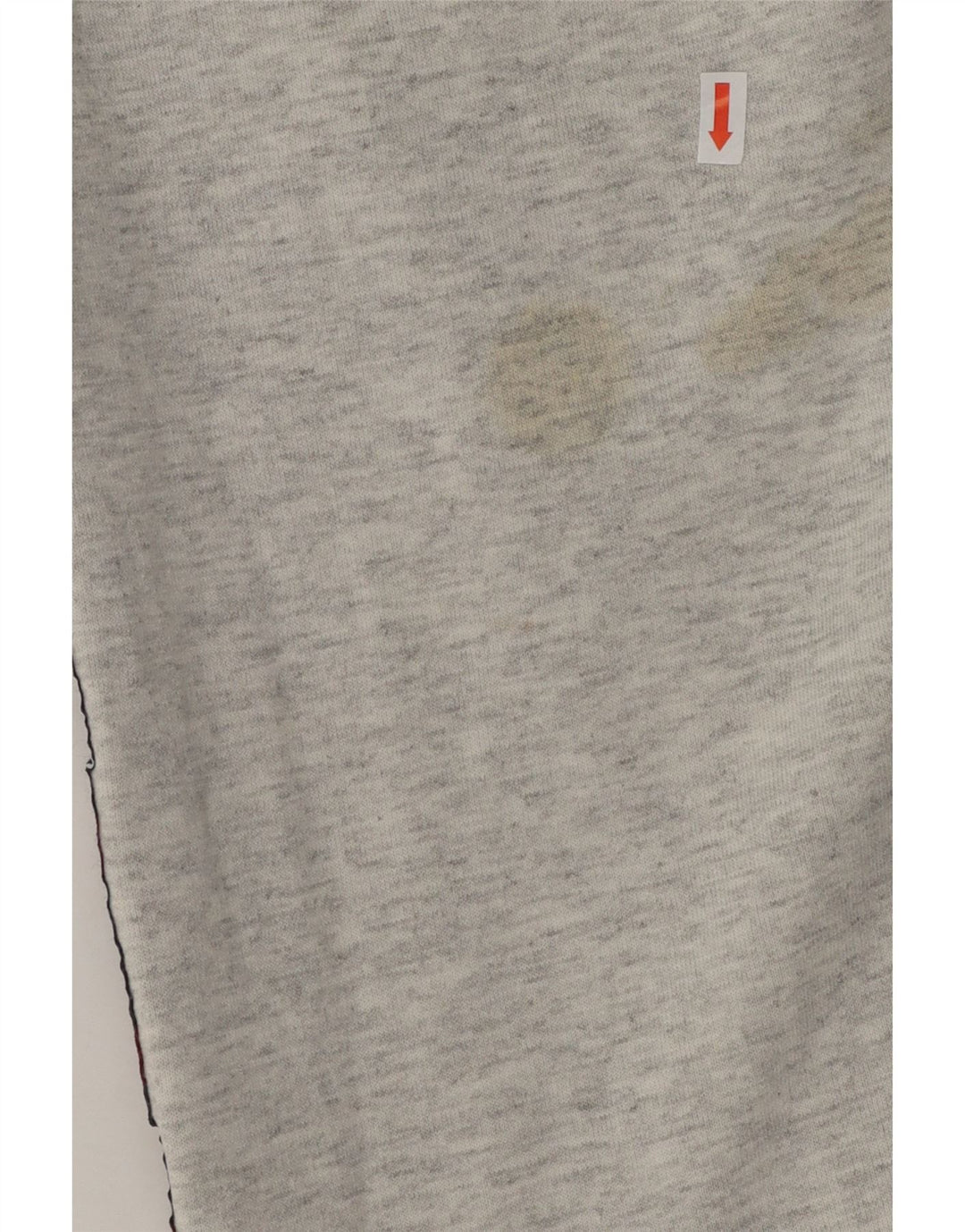 CHAMPION Mens Graphic Tracksuit Trousers Large  Grey Cotton
